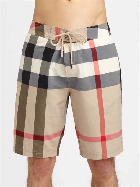 burberry men swimming trunks|Burberry swimsuit men.